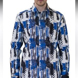 Robert Graham Gainesville Sport Shirt Classic Fit - 100% Cotton